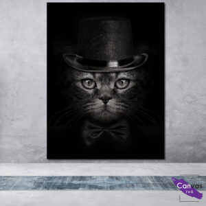 Tablou Canvas Elegant Dark Motan - Diferite dimensiuni