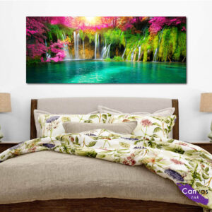 Tablou Canvas Lac Exotic 50x120 cm