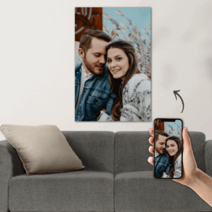 Tablou Canvas Personalizat cu o poză Portret - Diferite dimensiuni