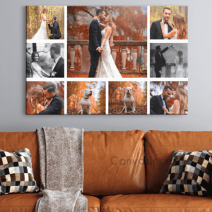 Tablou Canvas Landscape Personalizat Cu 9 Poze - Diferite Dimensiuni