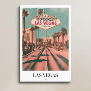 Tablou Canvas Las Vegas – Diferite Dimensiuni