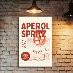Tablou Canvas Aperol Spritz – Diferite Dimensiuni