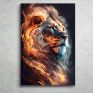 Tablou Canvas Leul Focului – Diferite dimensiuni