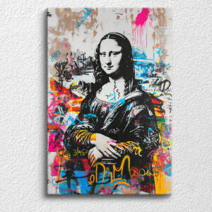 Tablou Canvas Mona Lisa Pop Art - Diferite dimensiuni