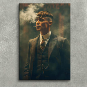 Tablou Canvas Tommy Shelby Eleganță și Mister – Diferite dimensiuni