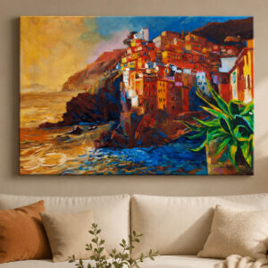 Tablou Canvas Coasta Italiei - Diferite Dimensiuni